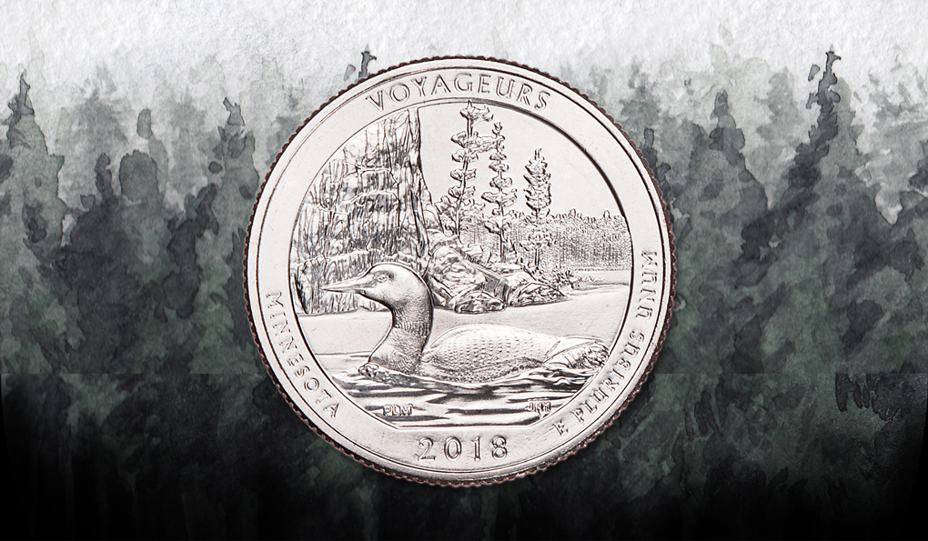 Voyageurs National Park Quarter Design Finalized