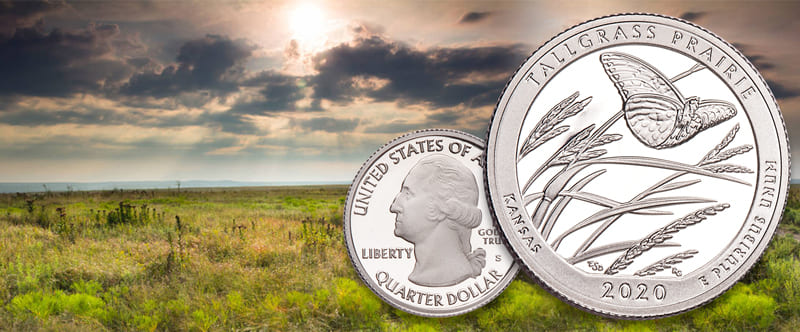 2020 Tallgrass Prairie Park Quarter released to the public