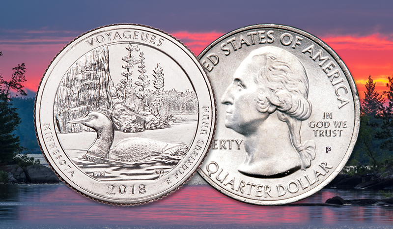 Voyageurs National Park Quarter Launched