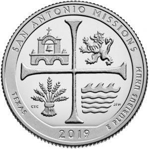 San Antonio Missions quarter design